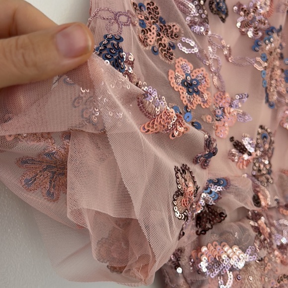 Rachel Parcell embroidered Tulle Dress with sequins - Picture 13 of 17